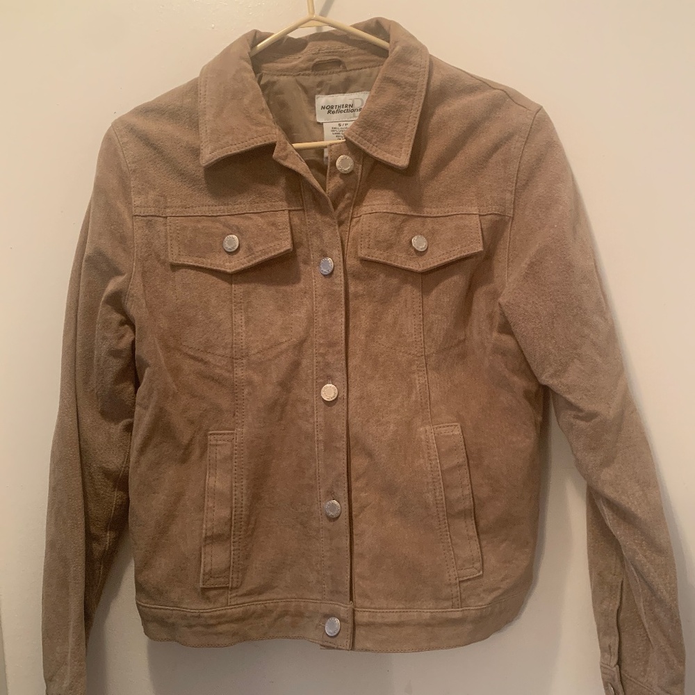 Women’s Northern Reflections Leather Jacket.